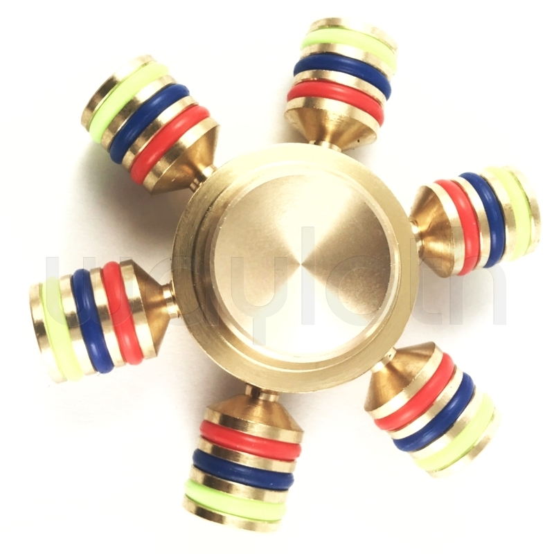 Finger Spinner hexagonal metall
